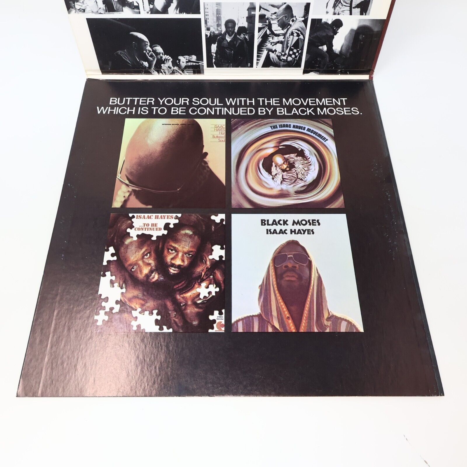 Isaac Hayes Shaft 2x LP Record Vinyl ENS 2-5002 1973 Enterprise Canada Polydor