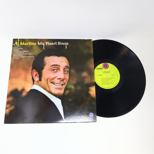 Al Martino My Heart Sings LP Record Vinyl Capitol Records ST-497 Canada 1970