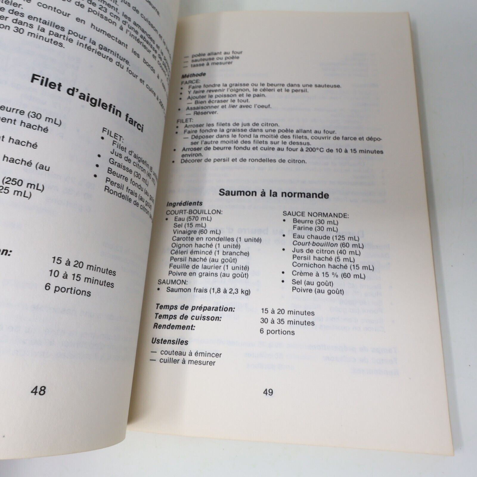 La Cuisine Joyeuse de Soeur Angèle Lot 2 Livres Recettes Table Français 1980s