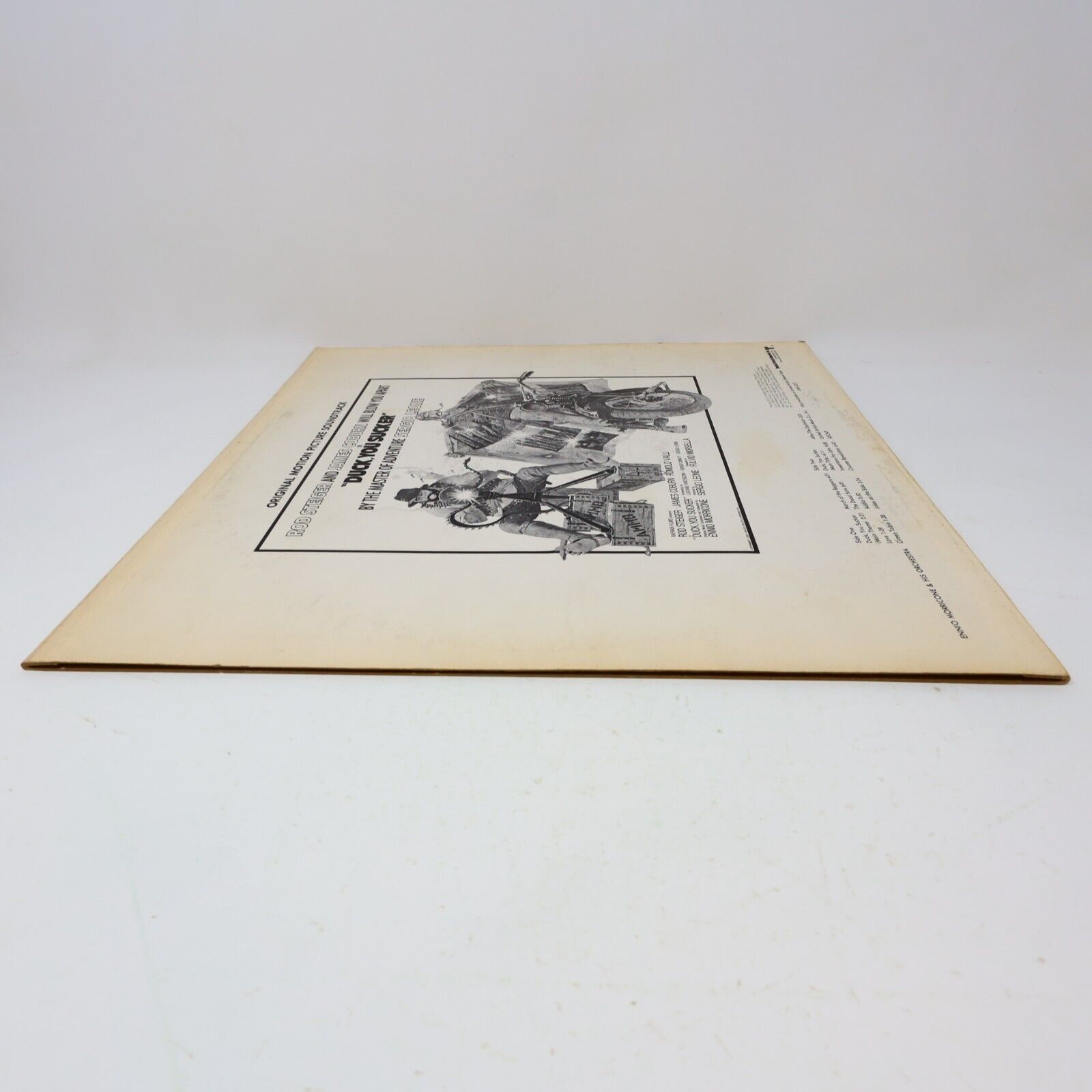 Ennio Morricone Duck You Sucker Movie Soundtrack LP Record UAS-5221 Sergio Leone