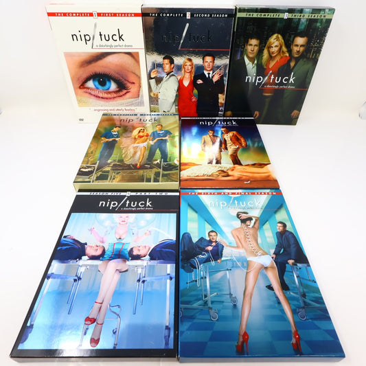 Nip/Tuck 7 DVD Lot Complete Seasons 1-6 TV Series Drama Dylan Walsh NTSC
