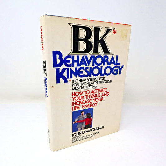 Bk Behavioral Kinesiology John Diamond Harper & Row 1979 HC DJ Health 1st Print