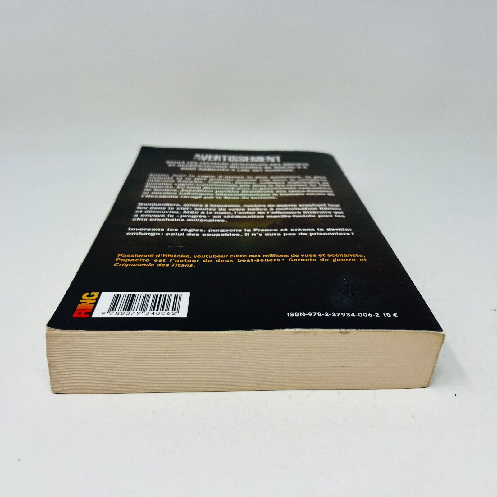 2020 Expédition Punitive Journal Satirique de Papacito Livre Ring en Français