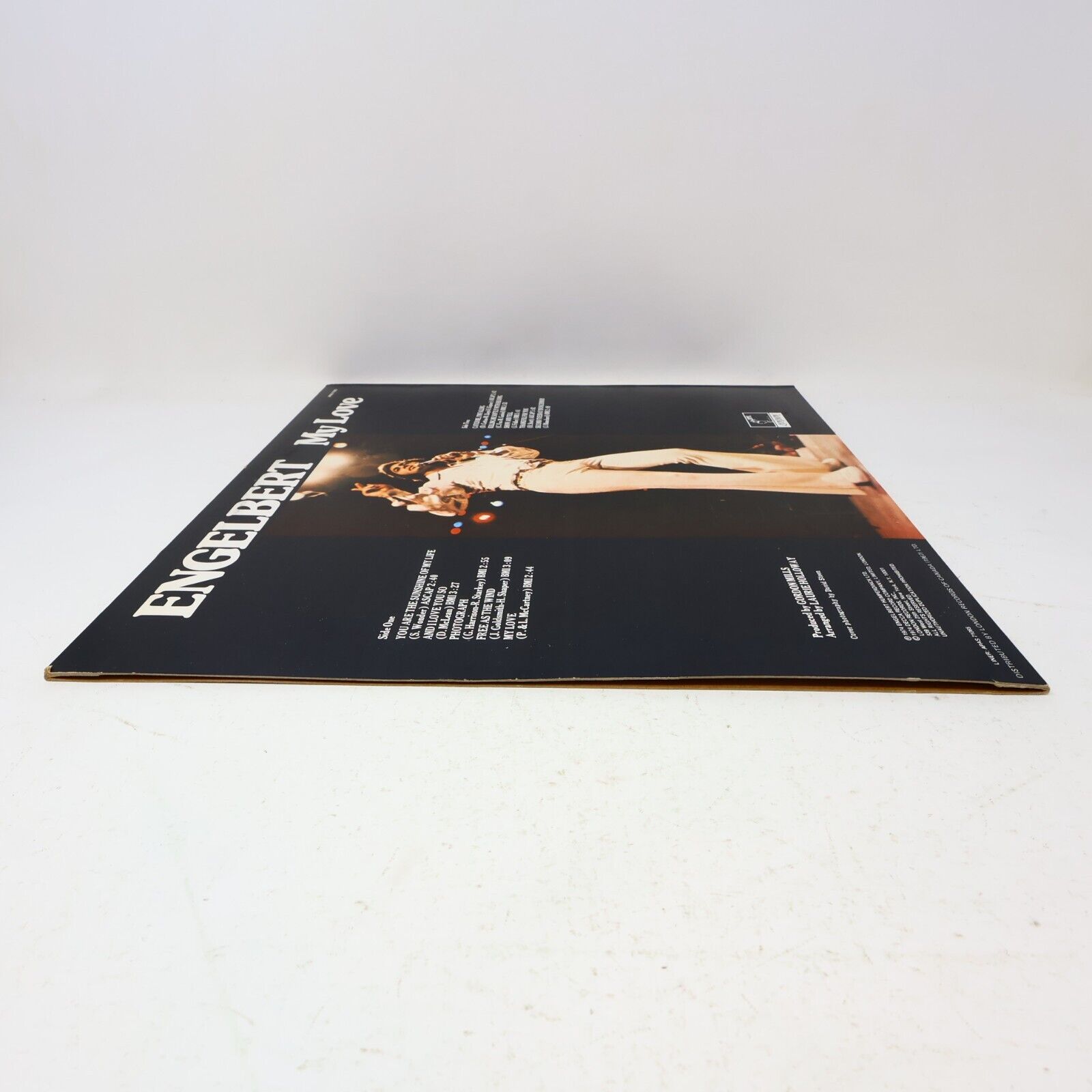 Engelbert Humperdinck My Love LP Record Vinyl 1974 Canada APAS 71065 Photograph
