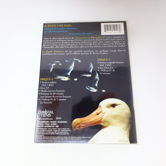 Le Peuple Migrateur DVD Testé Jacque Perrin NTSC 16:9 Français / English 2003