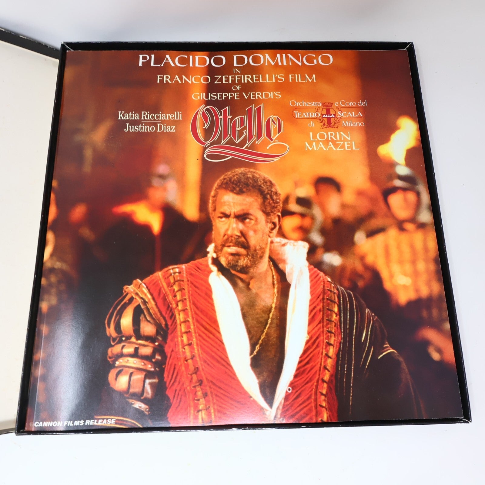 Otello Placido Domingo Katia Ricciarelli J. Diaz 2x LP Record Box Set DSB-3993