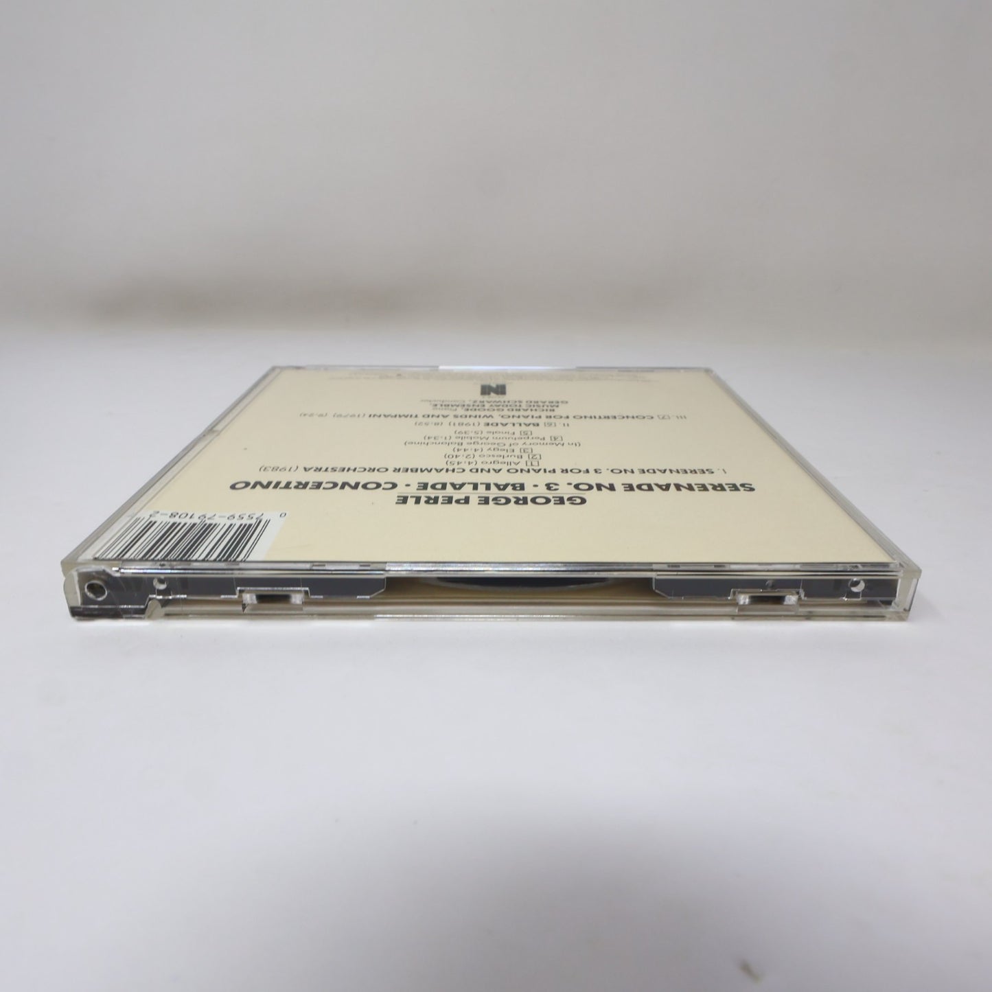 George Perle Serenade No. 3/Ballad/Concertino CD Gerard Schwarz/Richard Goode