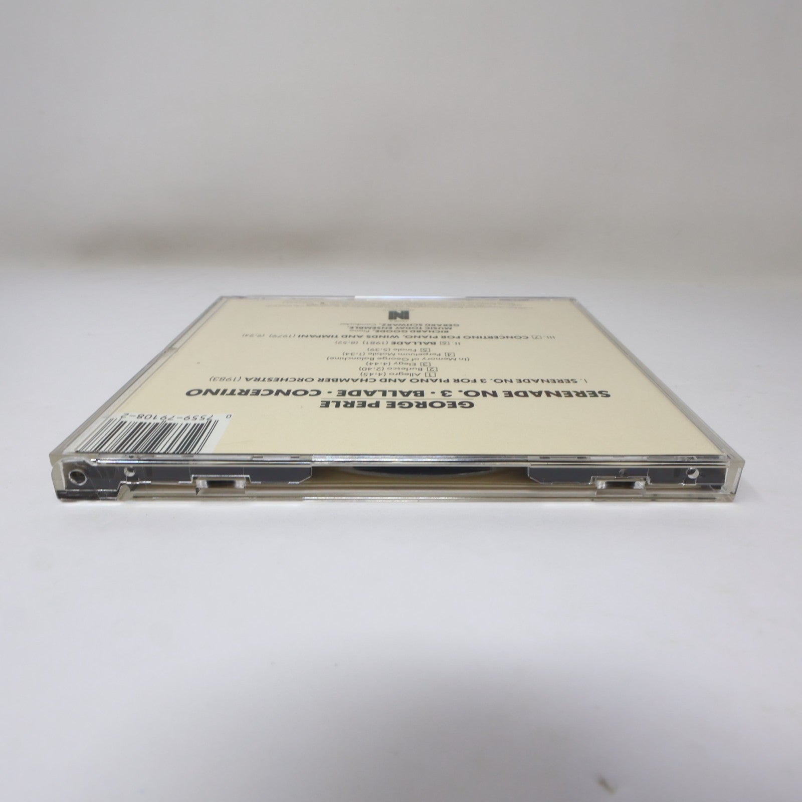 George Perle Serenade No. 3/Ballad/Concertino CD Gerard Schwarz/Richard Goode