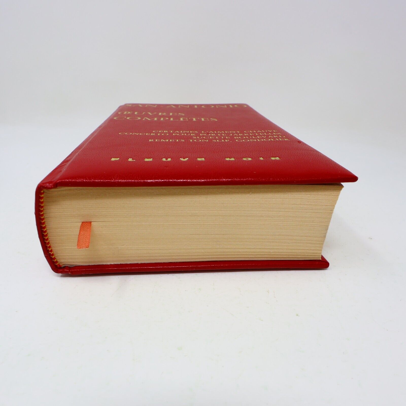 San Antonio Oeuvres Completes #XIX (19) 1979 Fleuve Noir Français Hardcover 70s