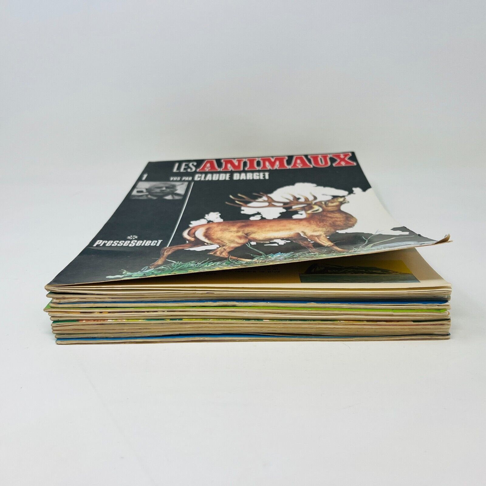 12x Les Animaux Vus par Claude Darget Presses Select Français 1960s Lot Livres