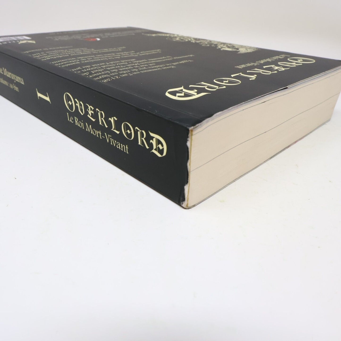 2017 Overlord #1 Le Roi Mort-Vivant de Kugane Maruyama Ofelbe Français Livre PB