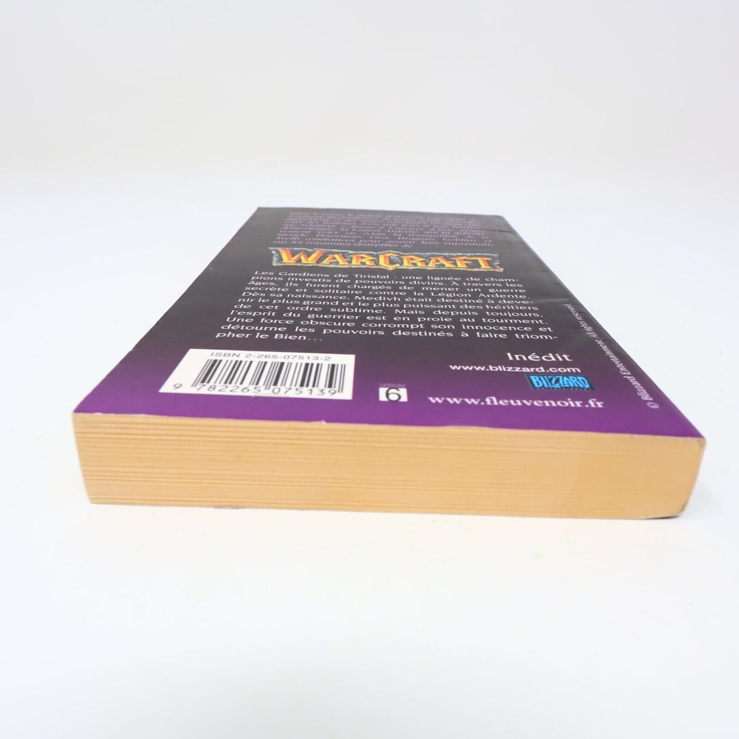2004 Le Dernier Gardien WarCraft #3 de Jeff Grubb Paperback PB Fleuve Noir Book