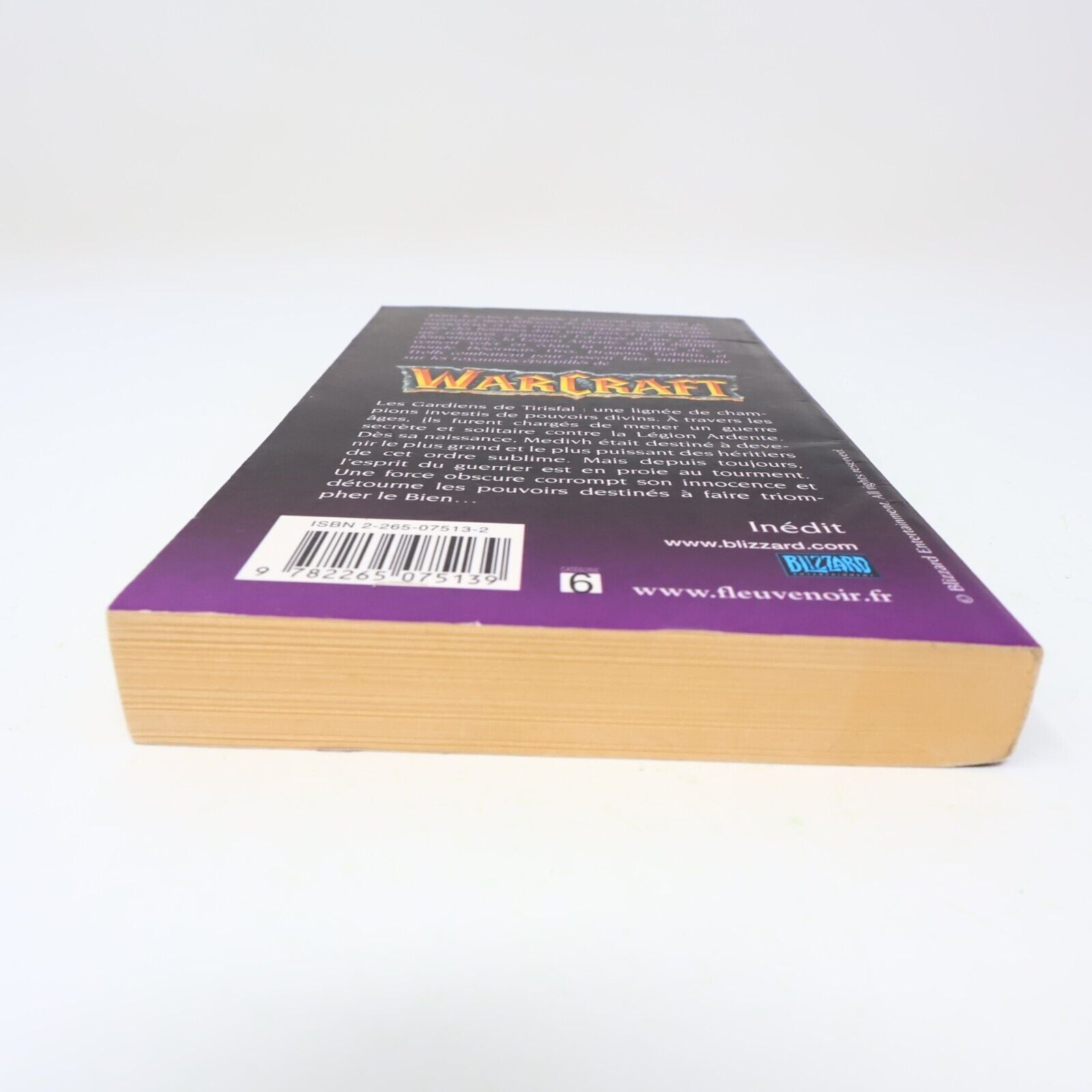 2004 Le Dernier Gardien WarCraft #3 de Jeff Grubb Paperback PB Fleuve Noir Book