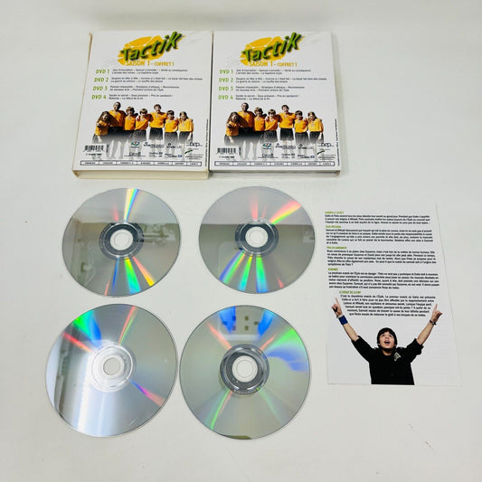 2008 Tactik Saison 1 Coffret 1 DVD Testé en Français Télé-Québec Pier-Luc Funk