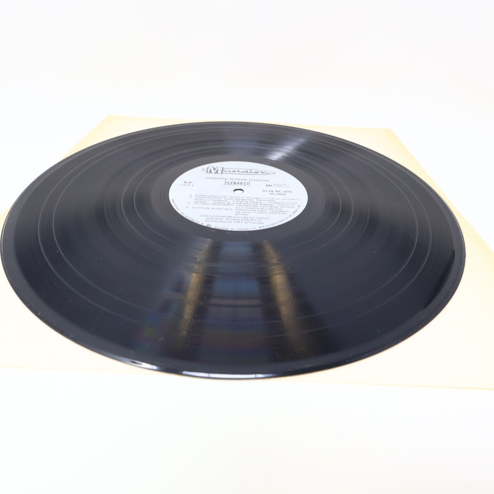 Concierto De Aranjuez Rodrigo Turibio Santos Douatte Disque Record Vinyl RC 894