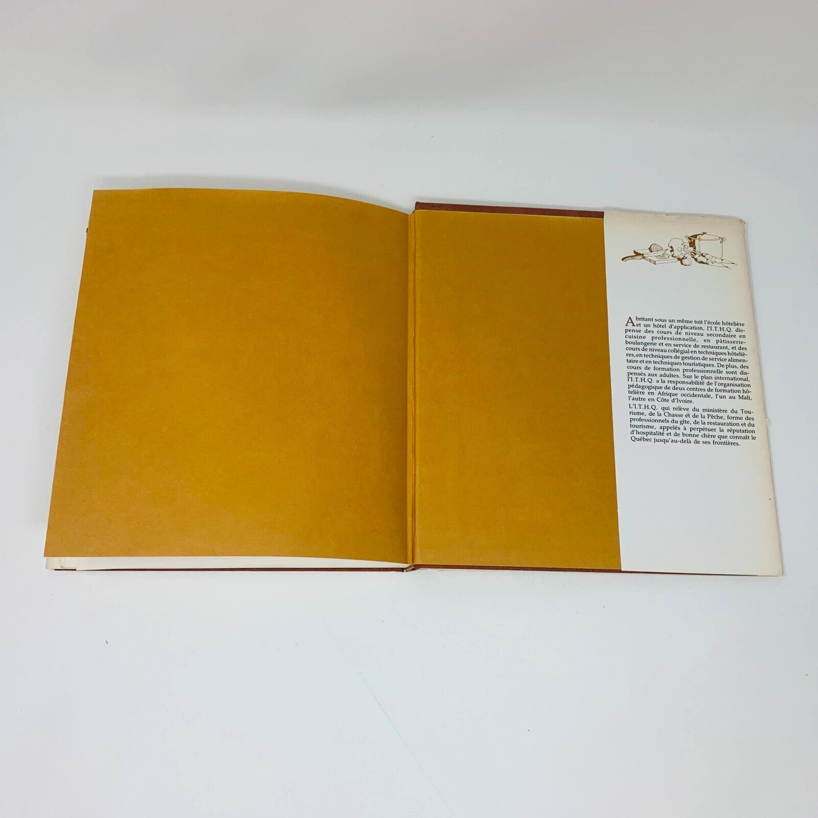 1979 Vers une Nouvelle Cuisine Québécoise Livre Recettes Français Cookbook ITHQ