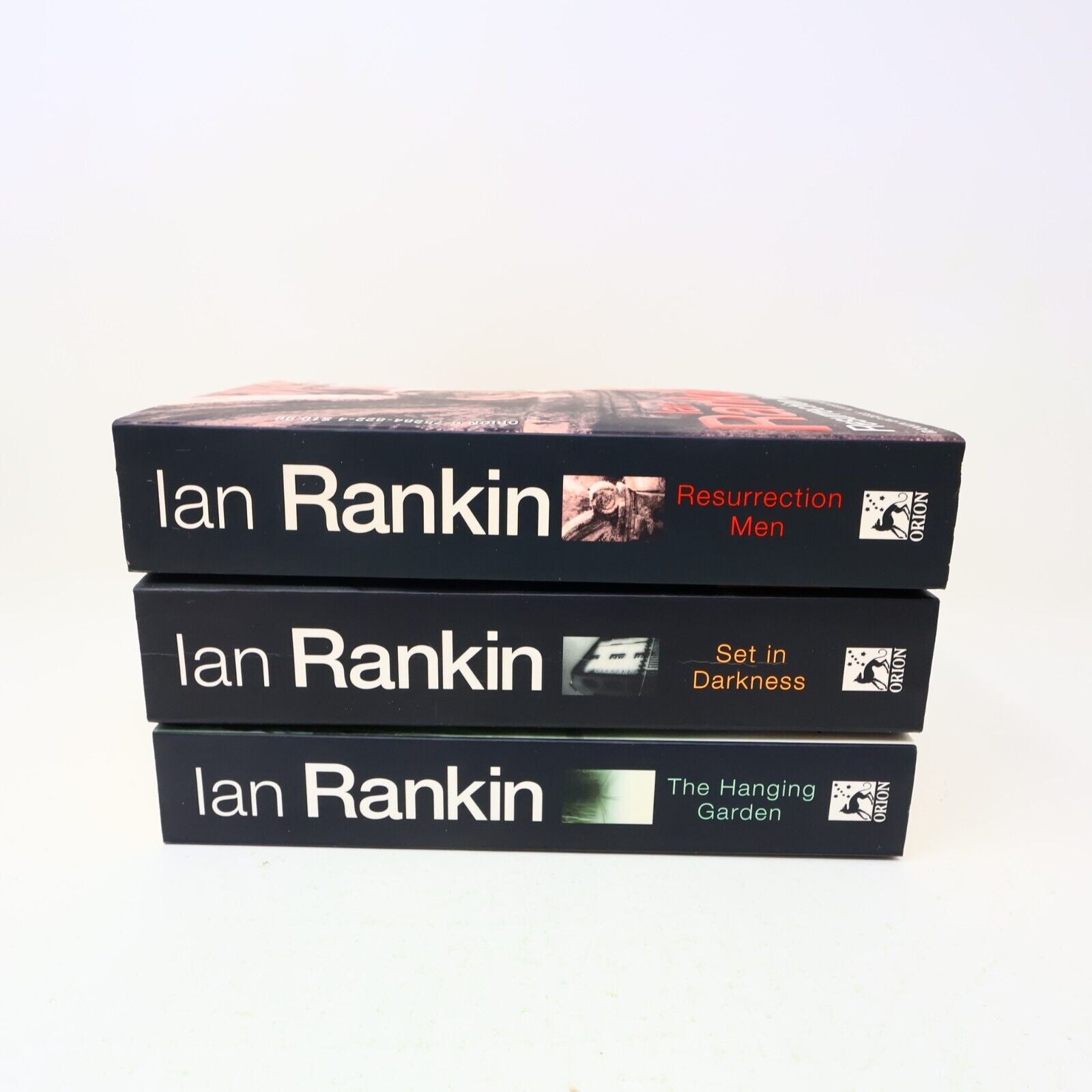 Ian Rankin Resurrection Men Set in Darkness Hanging Garden Lot 3 Books Mystery