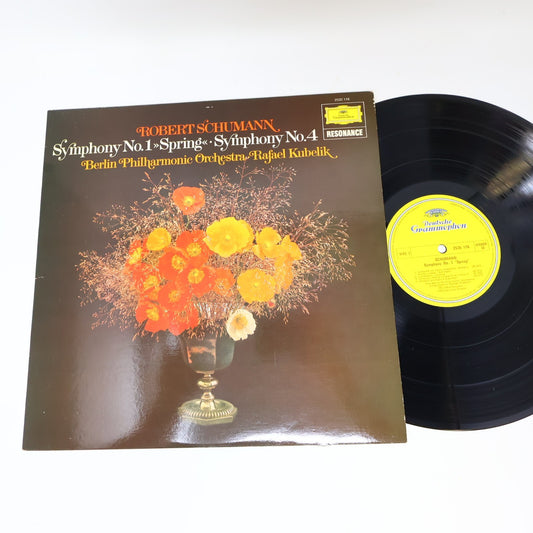 Robert Schumann Rafael Kubelik Berliner Symphonie #1 4 LP 1974 Record 2535 116