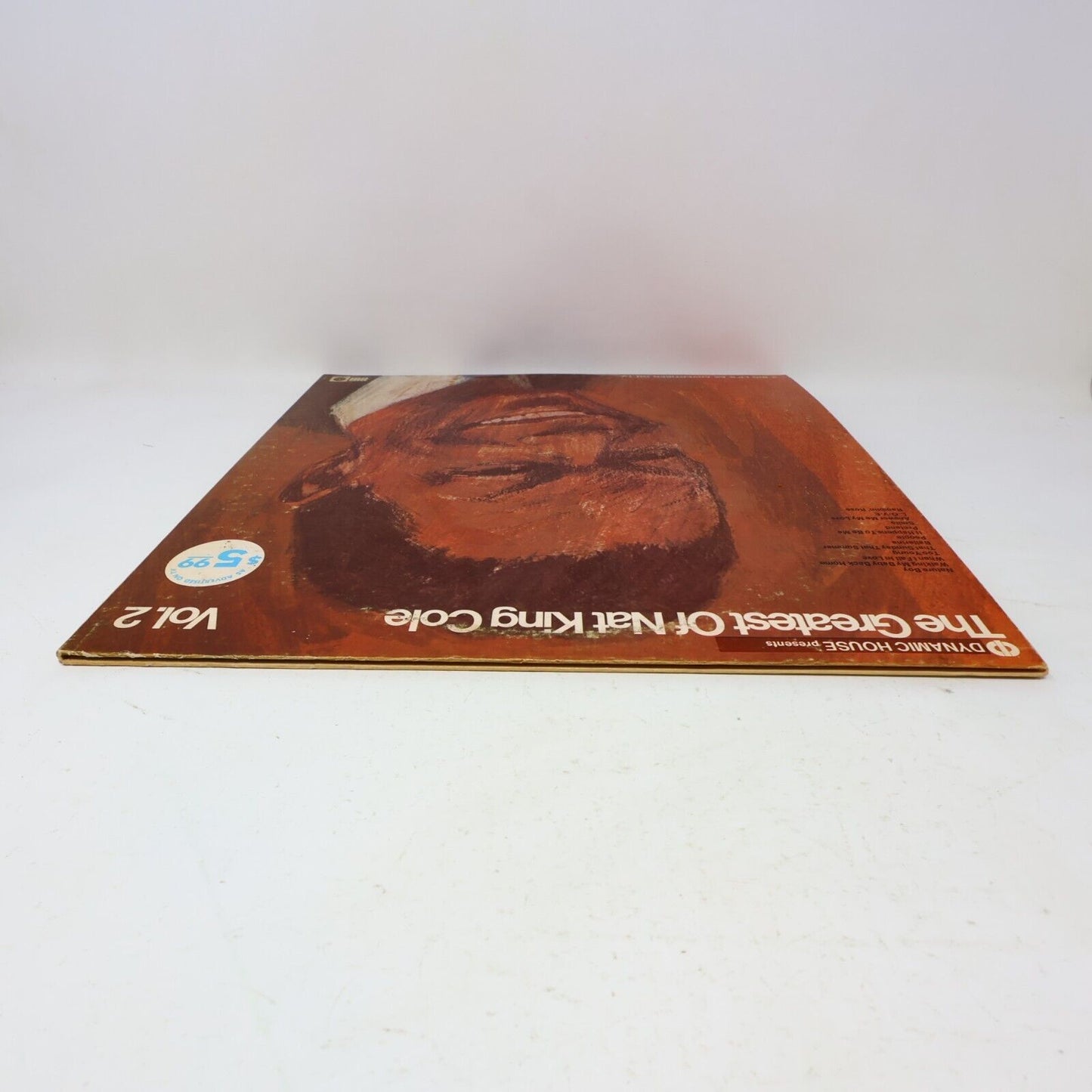 The Greatest of Nat King Cole Vol 1-2 Vinyl Record 2x LP SLB 6803 Unforgettable