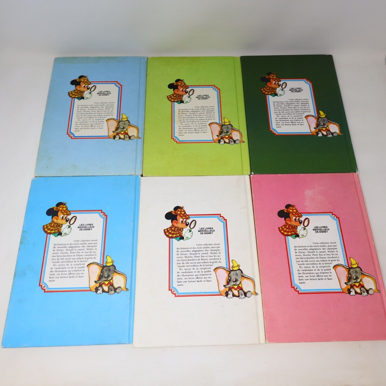 21x Livres Merveilleux de Disney Jeunes Enfants Livre-Loisirs Lot Français HC