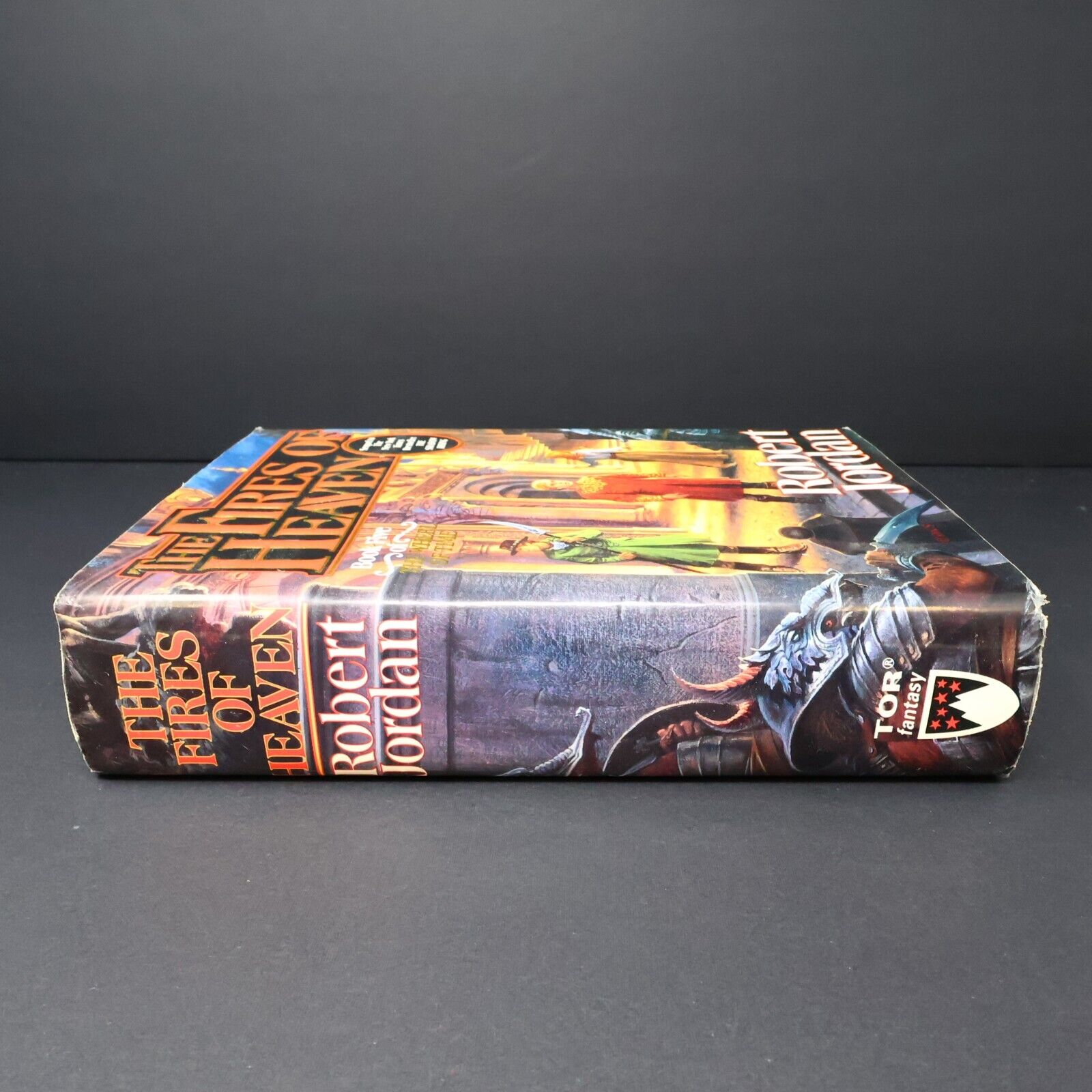 1993 The Fires of Heaven The Wheel of Time #5 by Robert Jordan 3rd Print HC TOR