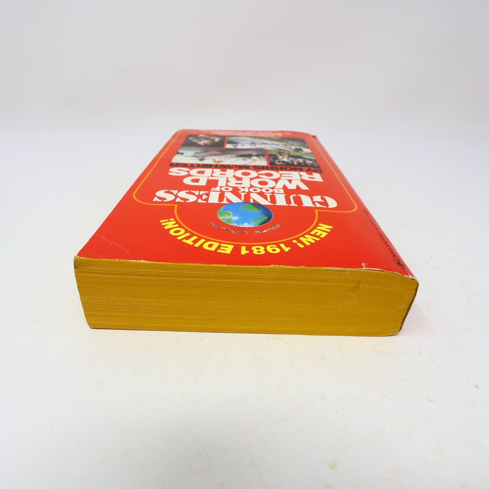1981 Guinness Book of World Records Norris Mcwhirter Bantam Reference 1st Print