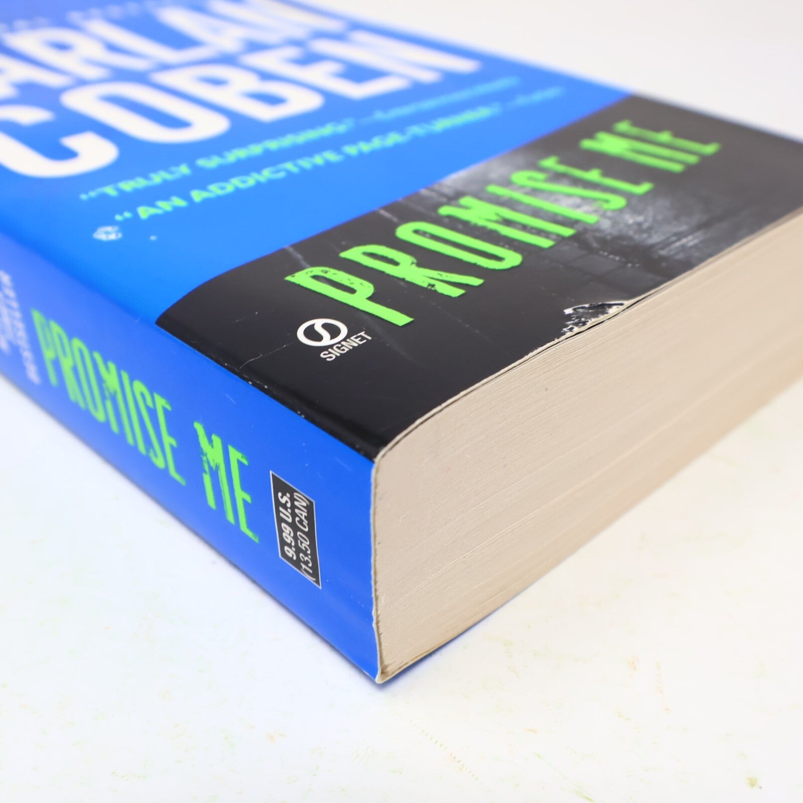 2007 Promise Me Harlan Coben Signet Thriller 1st Print Paperback Book 2000s PB
