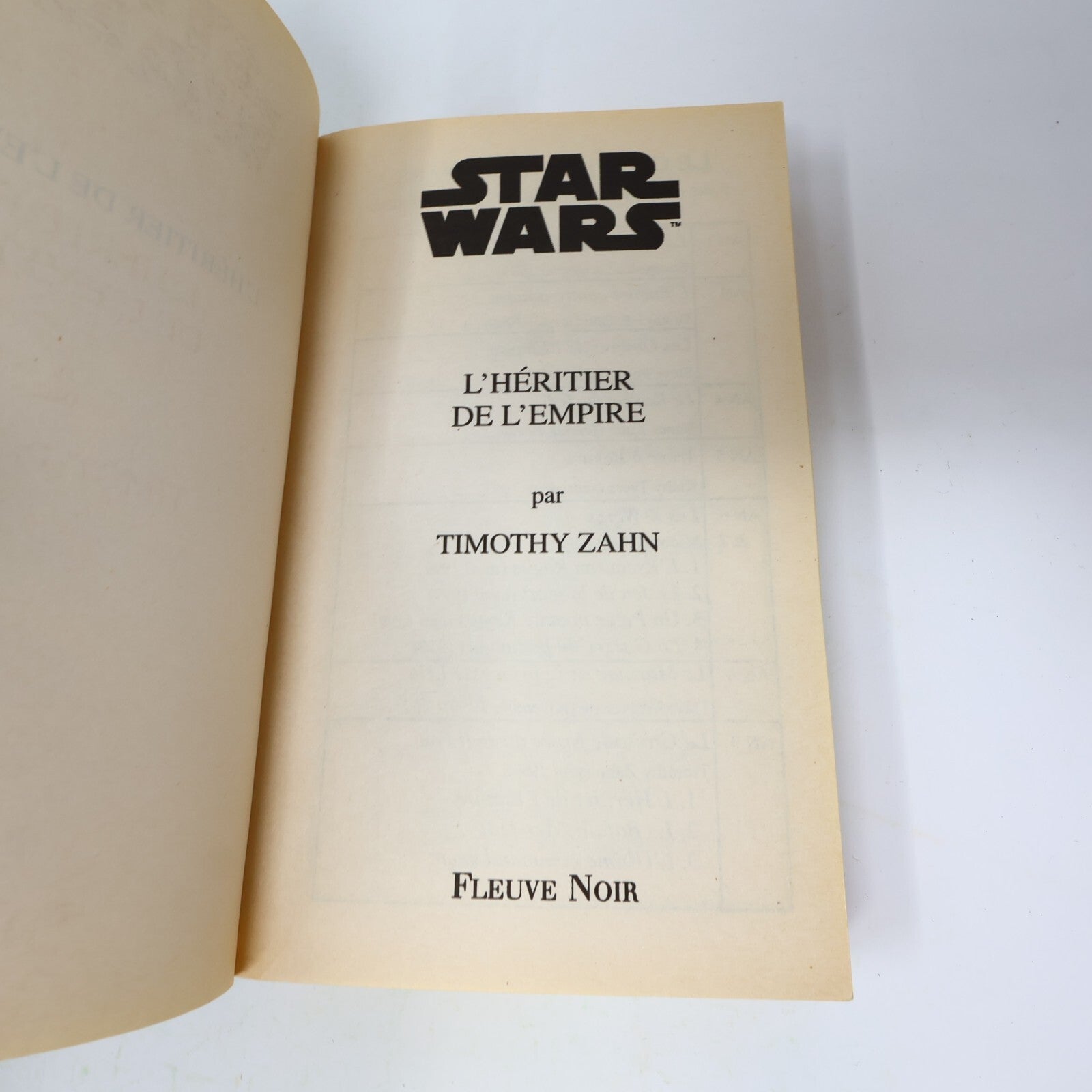 La Croisade Noire du Jedi Fou #1-3 Star Wars Thrawn Lot 3 Livres Timothy Zahn PB
