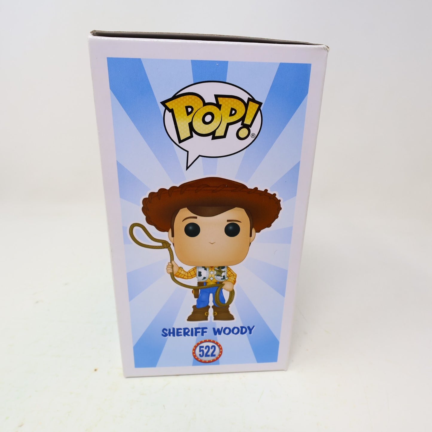 Funko Pop! Sheriff Woody Vinyl Figure #522 Toy Story #4 Used With Box Like New