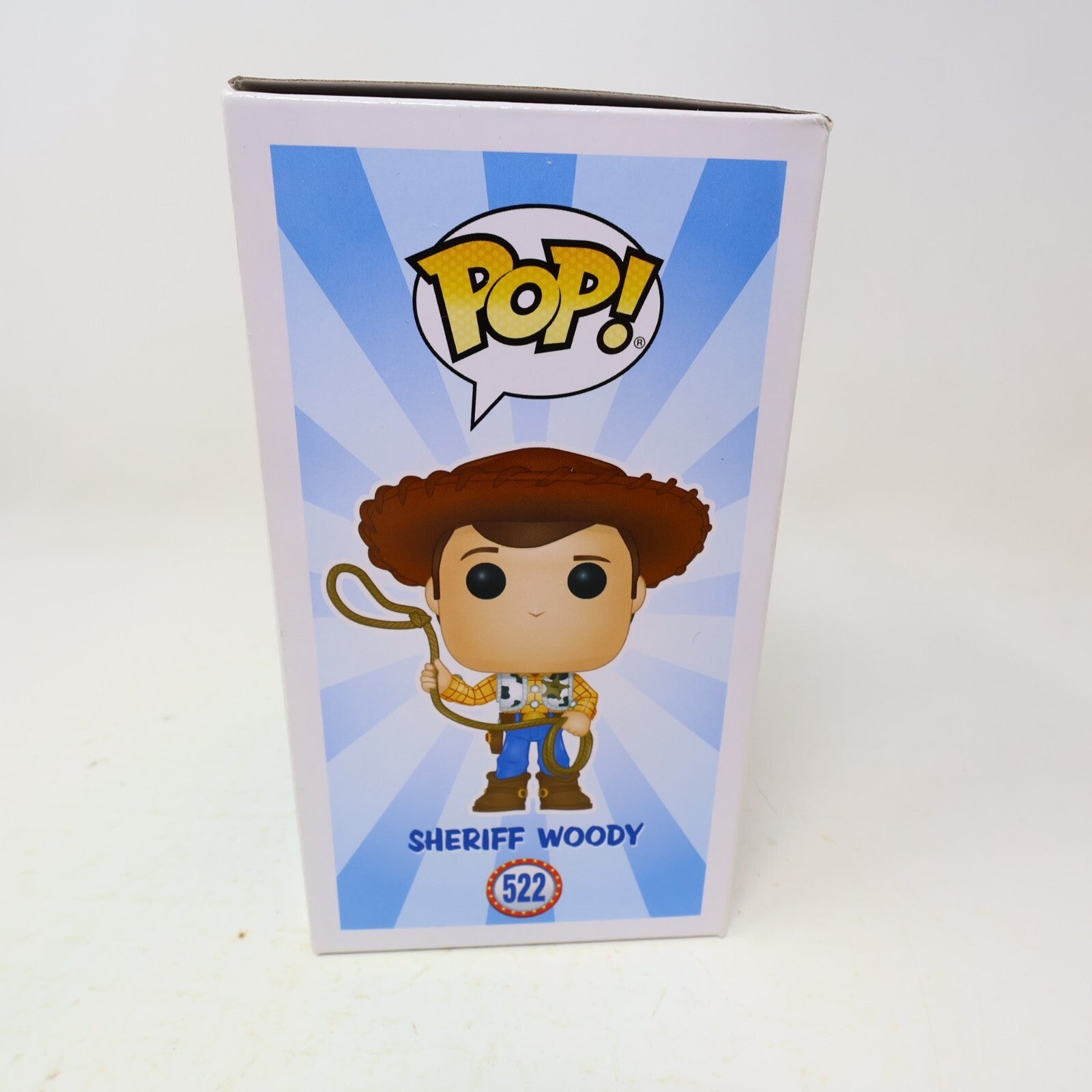 Funko Pop! Sheriff Woody Vinyl Figure #522 Toy Story #4 Used With Box Like New