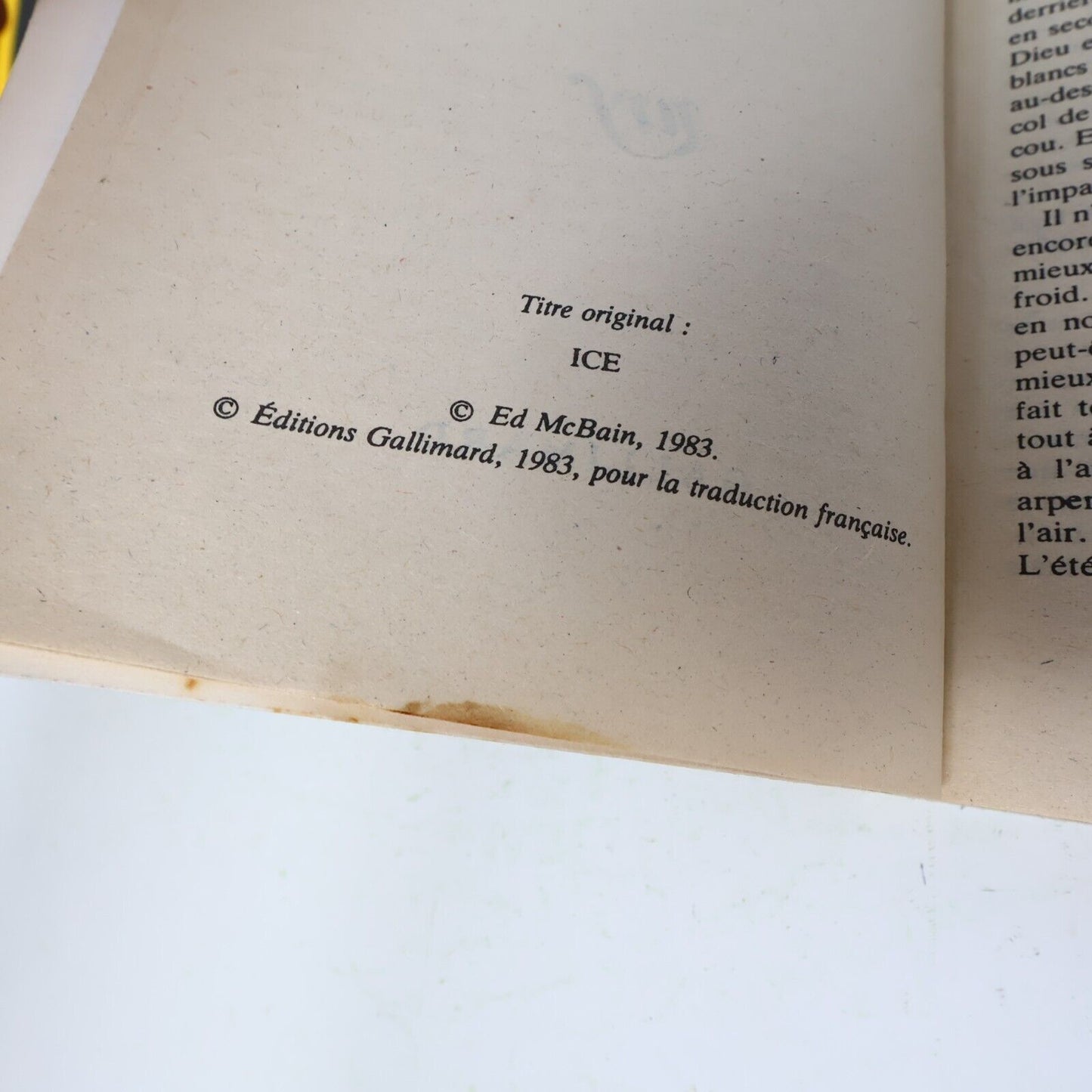 Série Noire Roman Policier Lot 11 Livres Le Sabre et le Virus Nids de Poulets PB