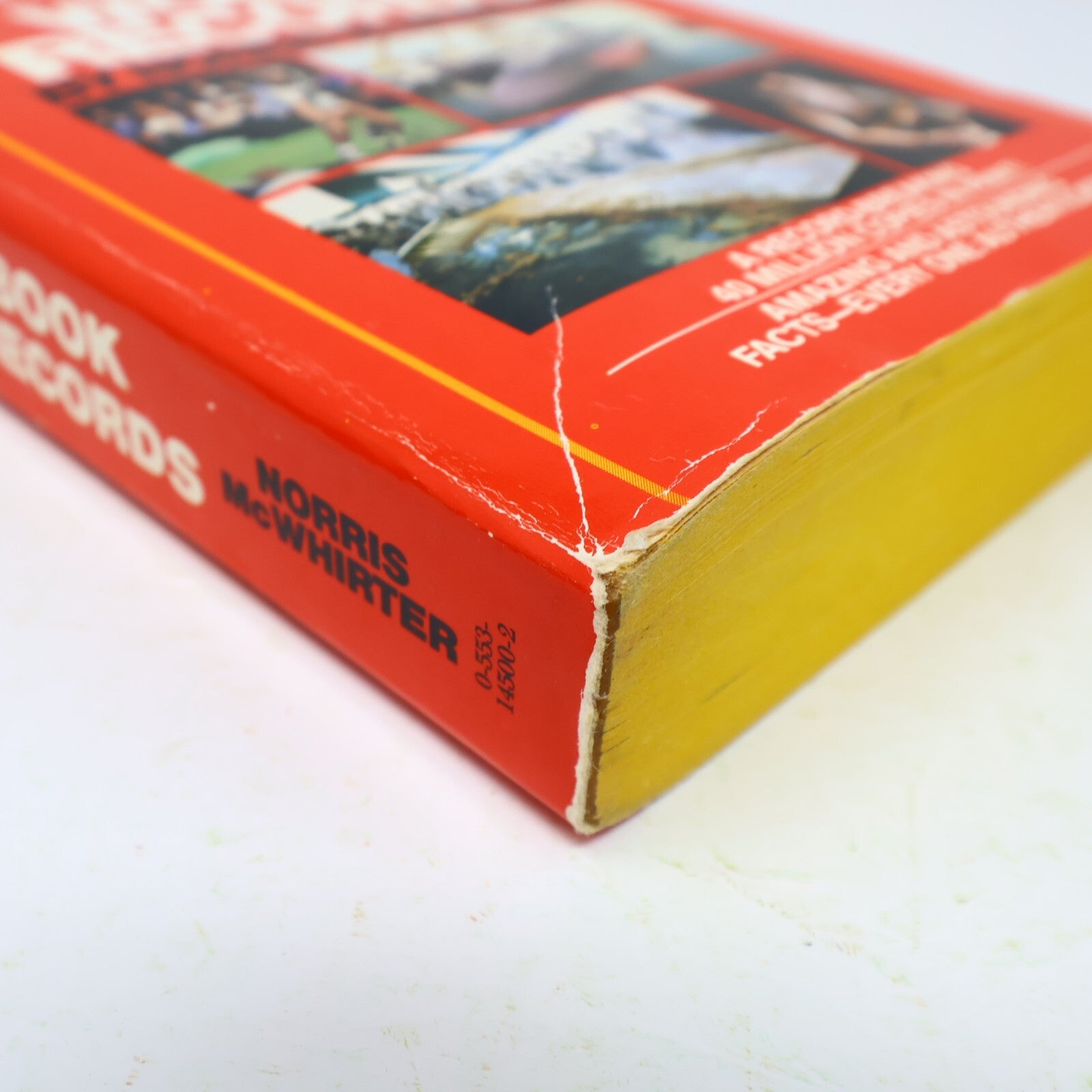 1981 Guinness Book of World Records Norris Mcwhirter Bantam Reference 1st Print