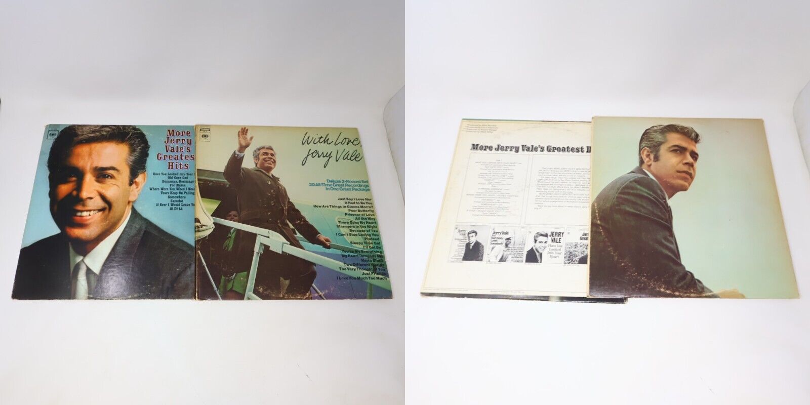 Lot of 25 Jerry Vale LP Record Vinyl Till the End of Time Greatest Hits 1960s