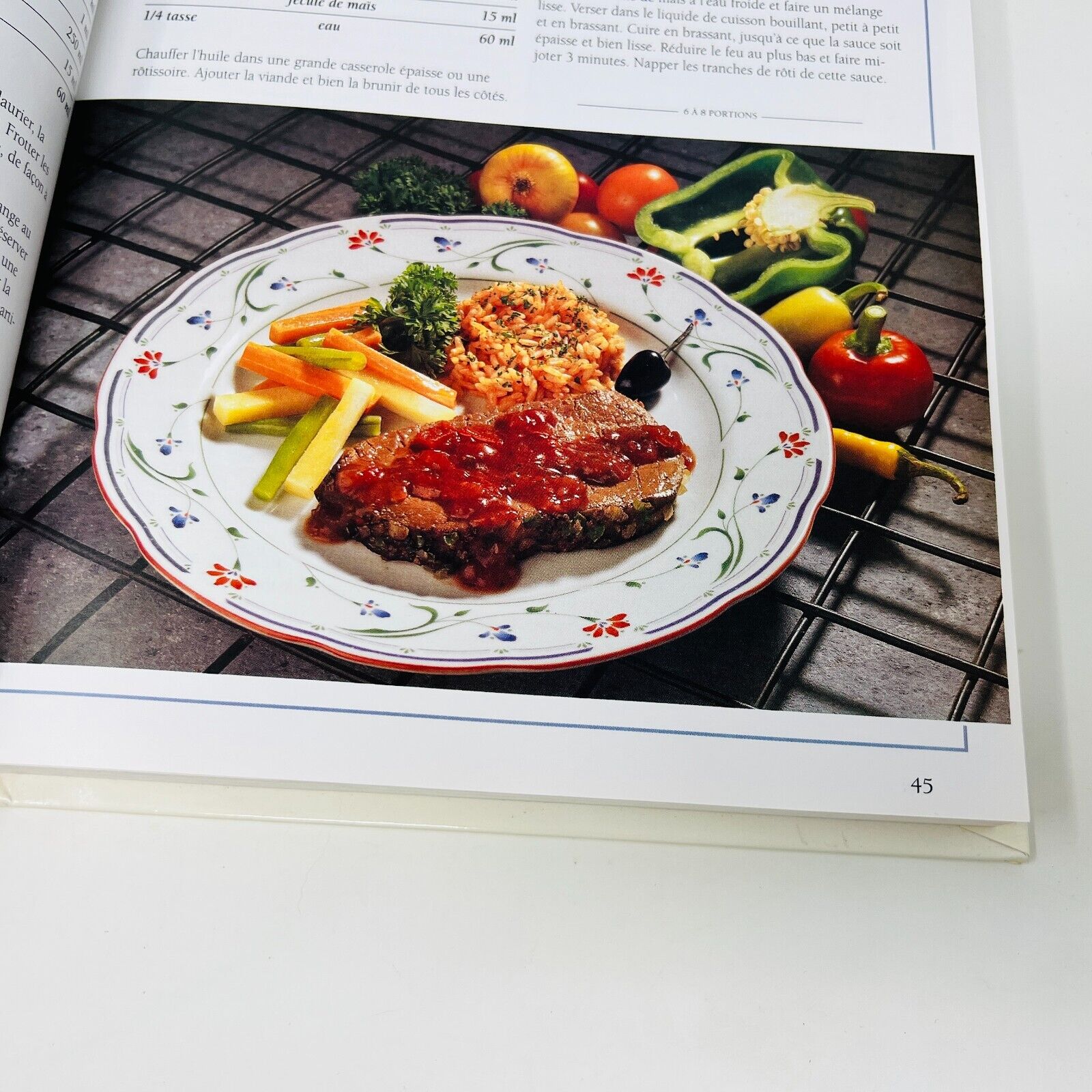 1992 La Bonne Cuisine de Margo Oliver Livre Recettes Français Cookbook HB & Cie