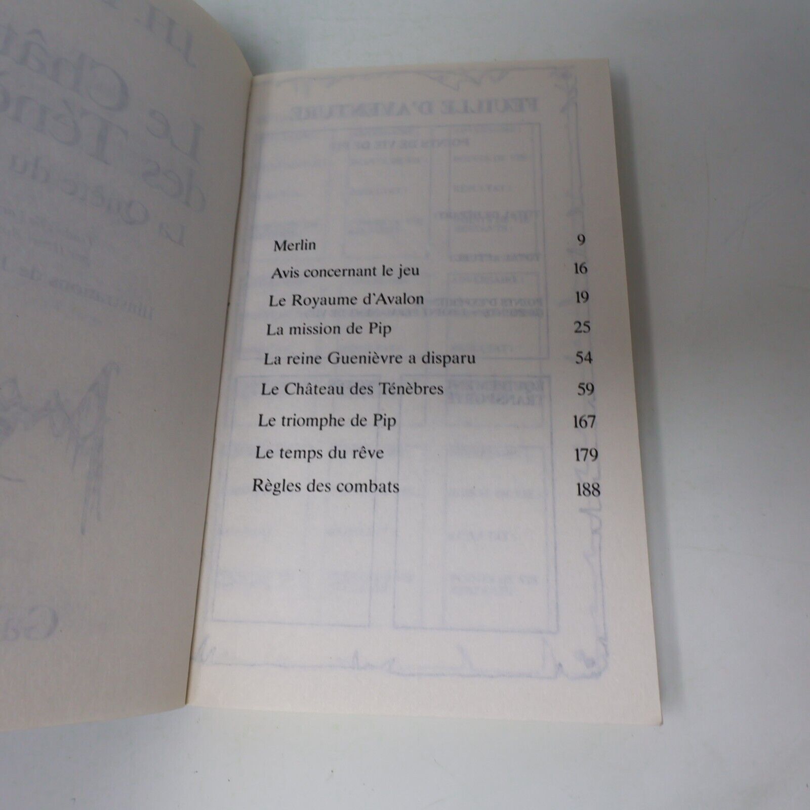 Le Château des Ténèbres/L'Antre des Dragons La Quête du Graal #1-2 Lot LDVELH