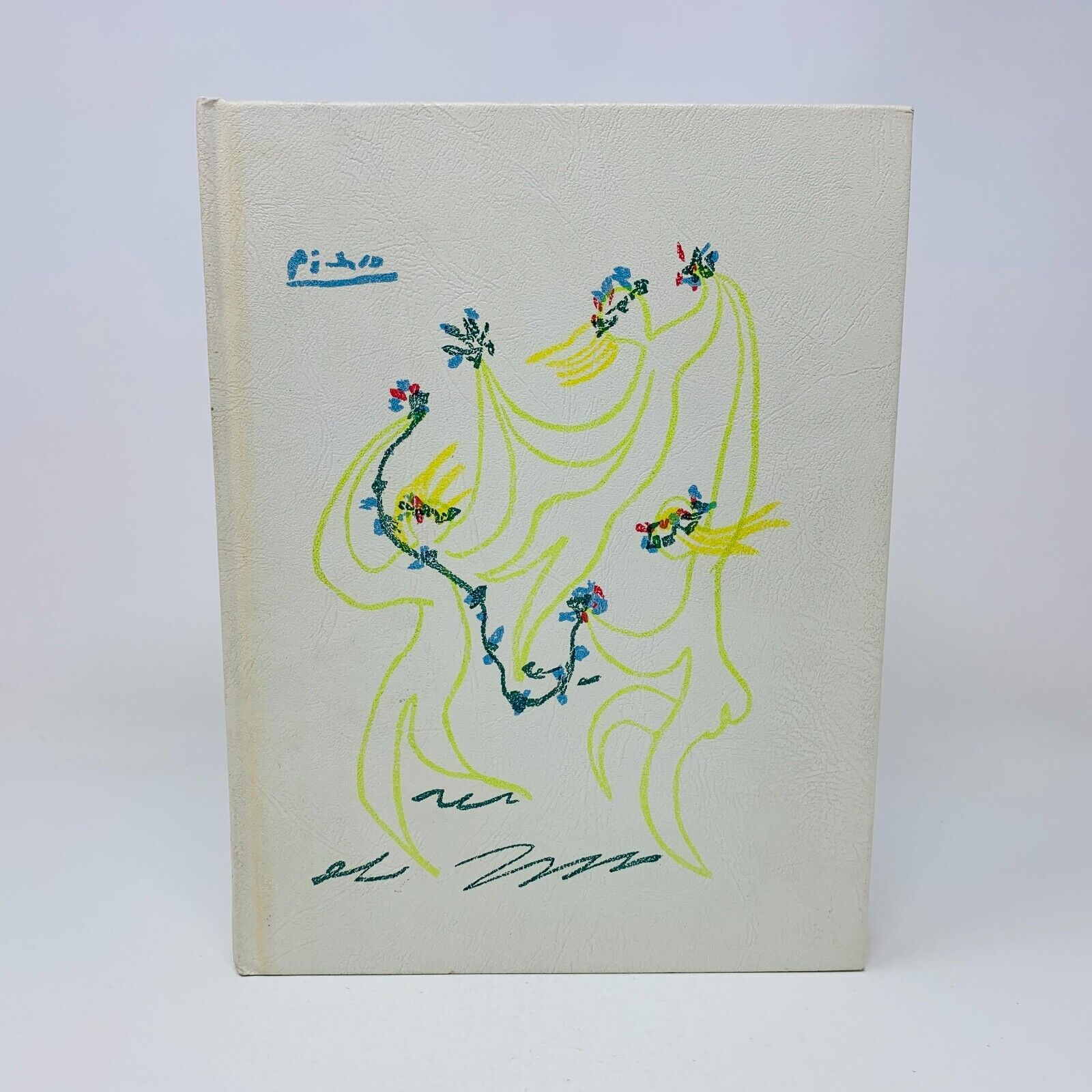 1961 L'Oiseau Bleu Rombaldi Nobel Littérature Maurice Maeterlinck Picasso Cover