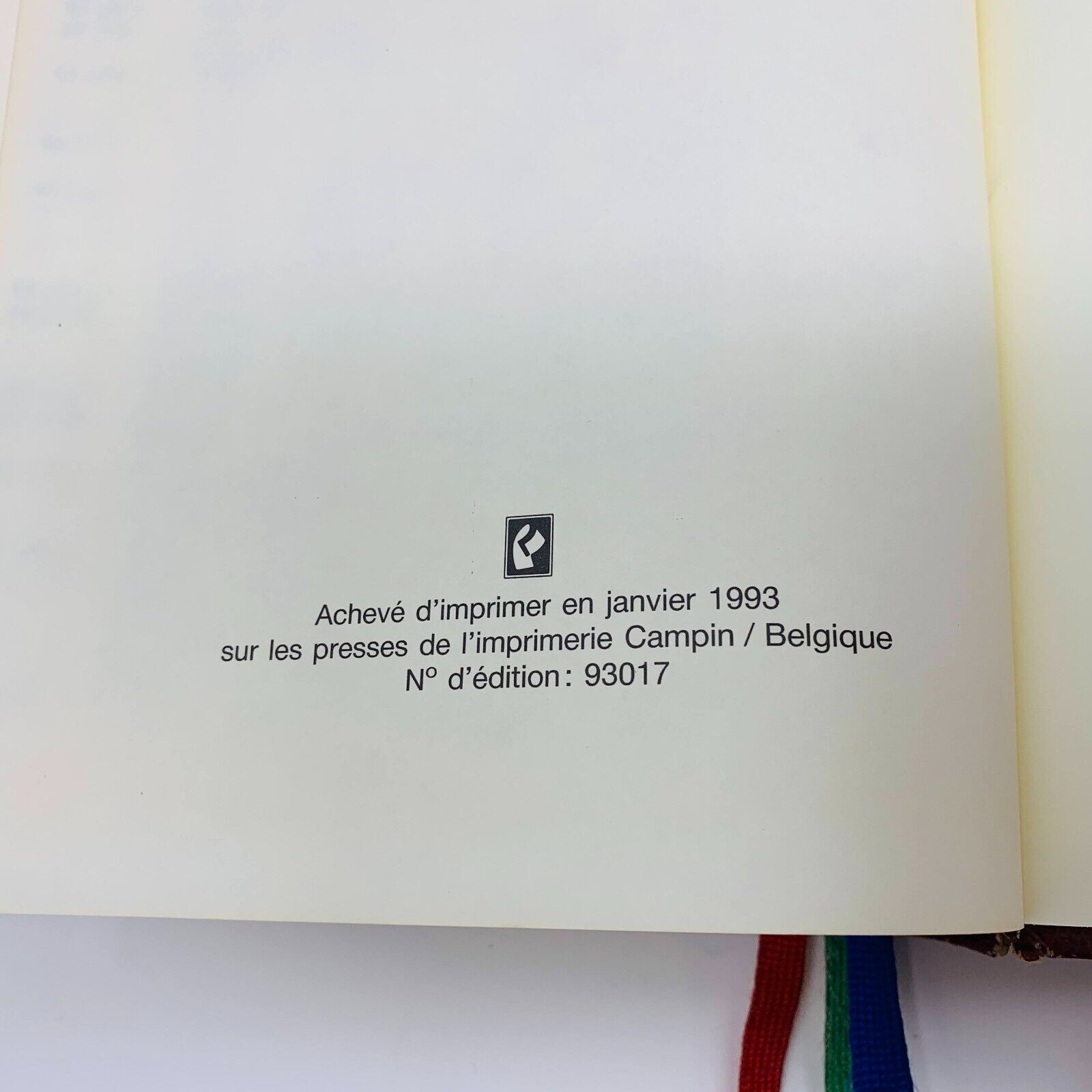 1993 Lectionnaire de Semaine Desclée Mame Français Temps Liturgiques Hardcover