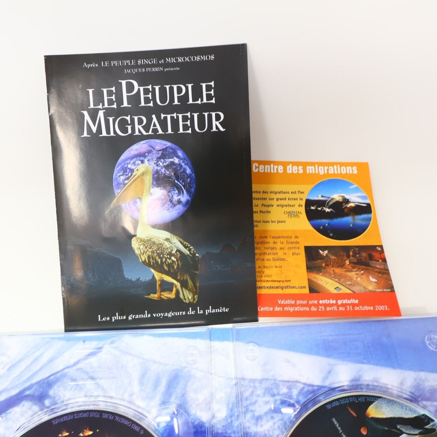 Le Peuple Migrateur DVD Testé Jacque Perrin NTSC 16:9 Français / English 2003