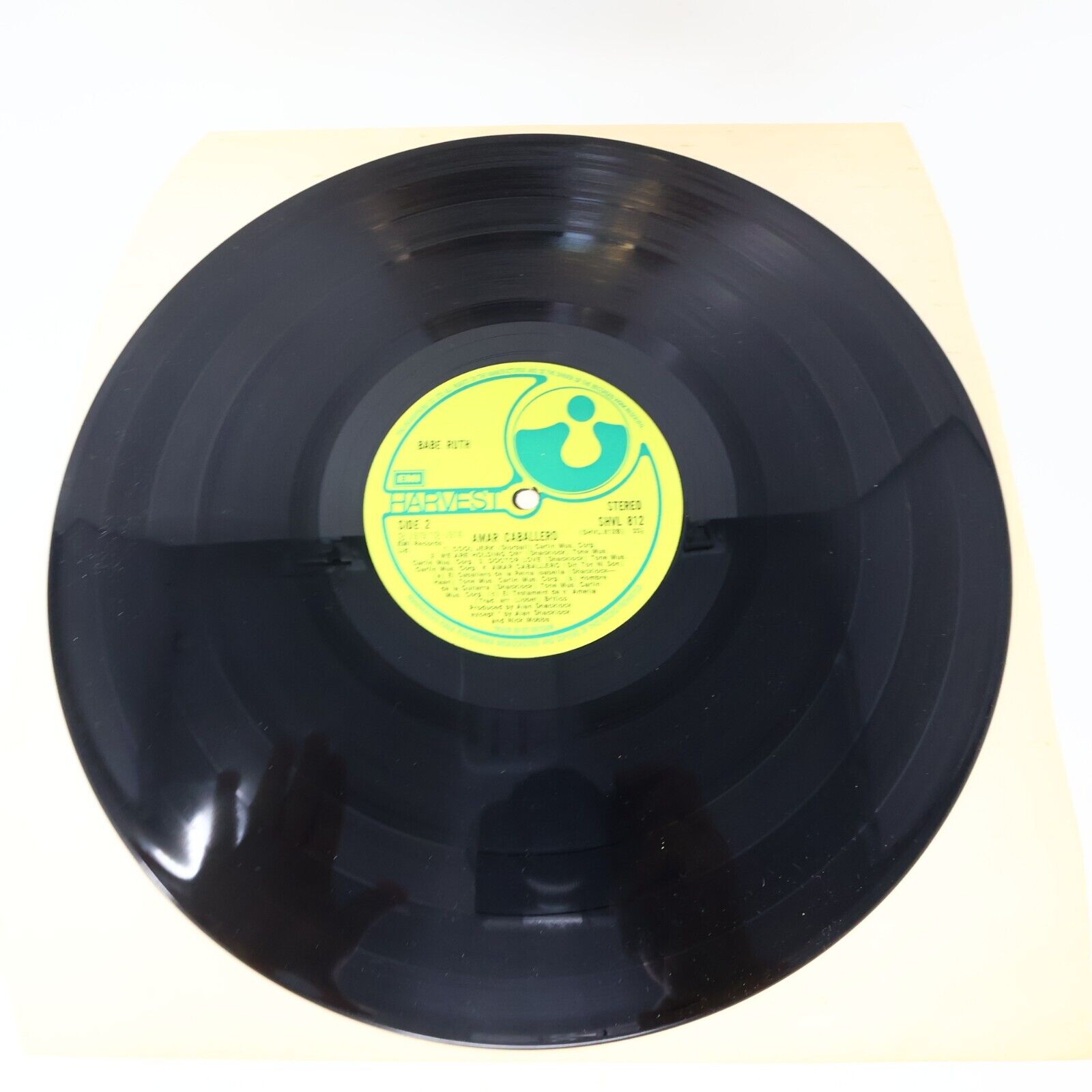Babe Ruth Amar Caballero LP Record Vinyl 1974 SHVL 812 UK Stereo EMI Rock 1970s