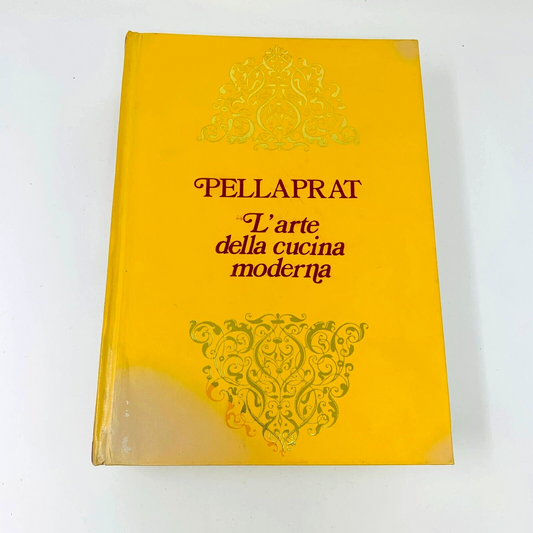 1973 Pellaprat L'Arte Della Cucina Moderna Sansoni Cookbook Italian Hardcover