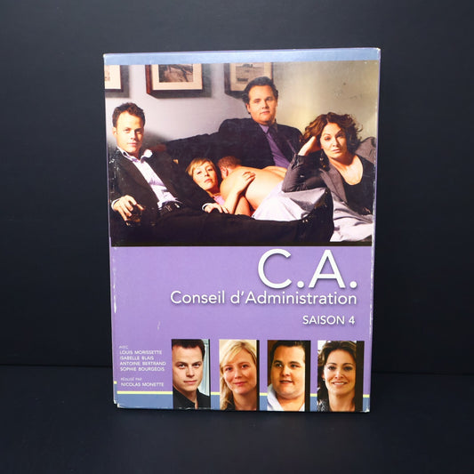 C.A. Conseil dAdministration Saison 4 DVD Testé 2010 Série TV Louis Morissette