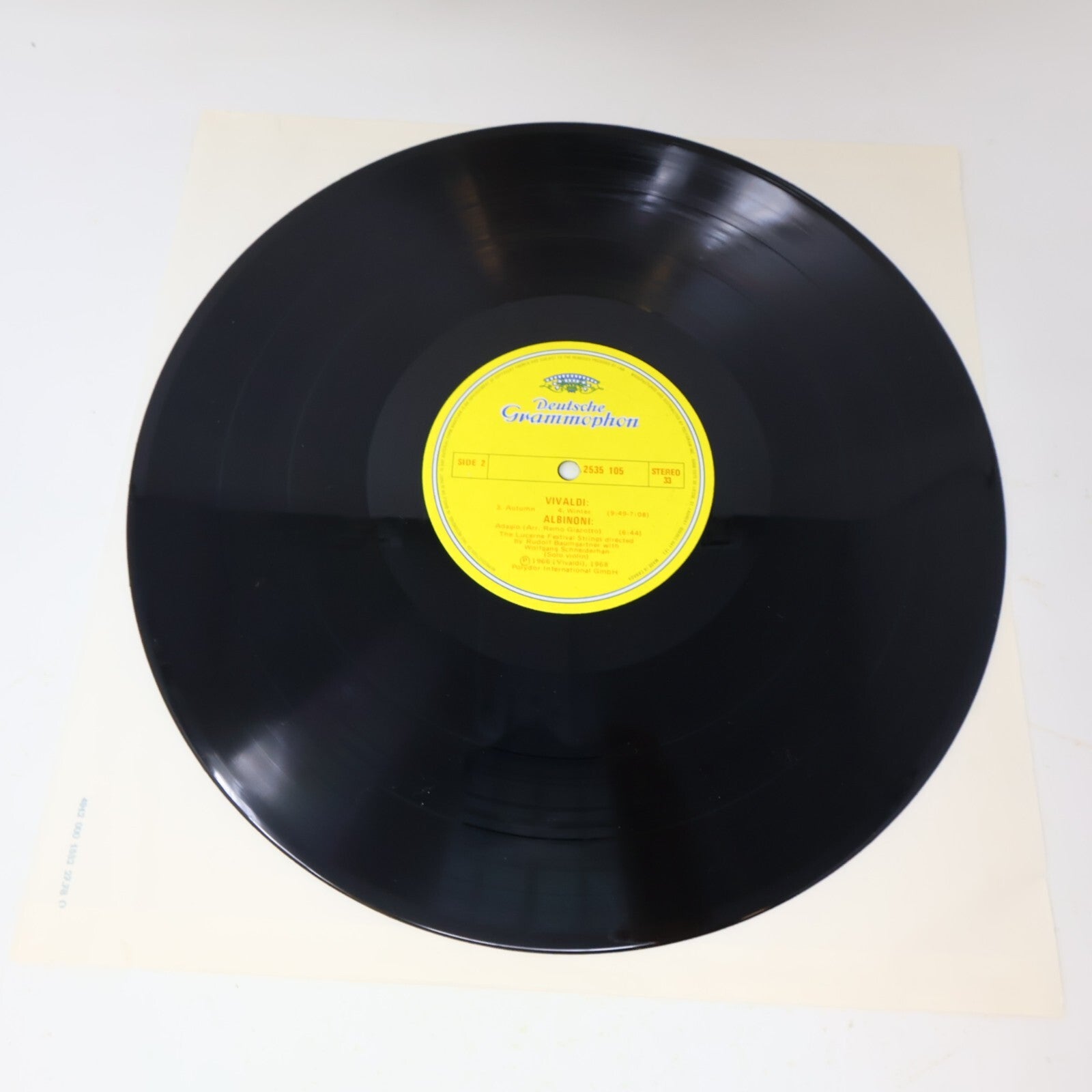 Four Seasons/Adagio/Canon & Gigue Lucerne Festival Baumgartner Record 2535 1 105