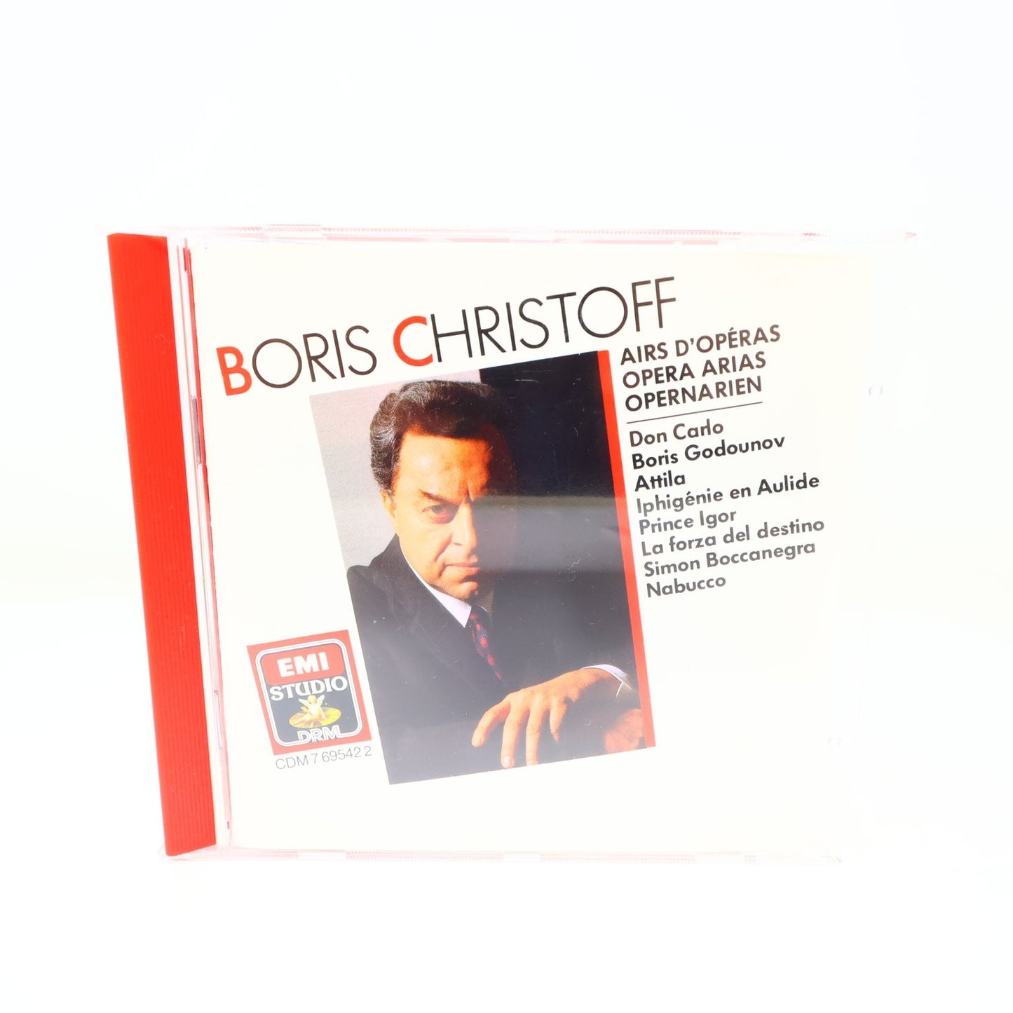 Boris Christoff Opera Arias/Airs d'Opéra CD 1988 Digital Remastered Classical