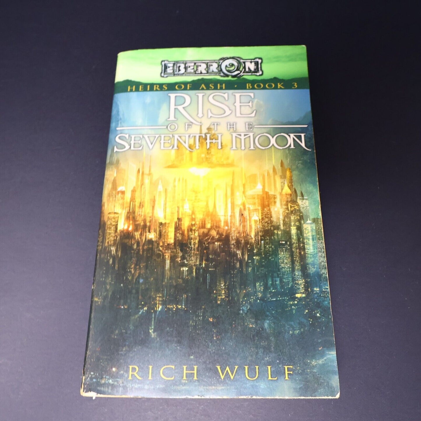 Lot 3 Books Heirs of Ash #1-3 by Rich Wulf EBerron Wizards of the Coast Fantasy