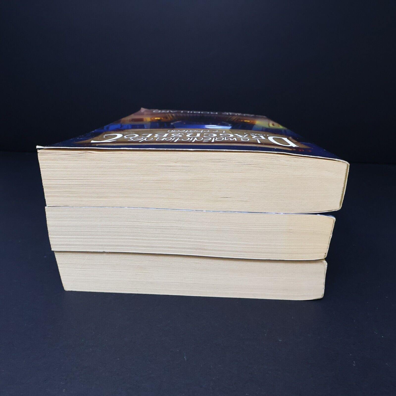 Lot 3 Livres La Malédiction des Dragensblöt #1-3 Anne Robillard Horreur French