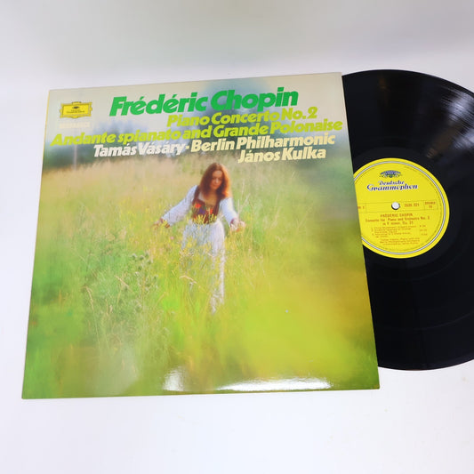 Janos Kulka Tamás Vásáry Frédéric Chopin Piano Concerto #2 LP Record 2535 221
