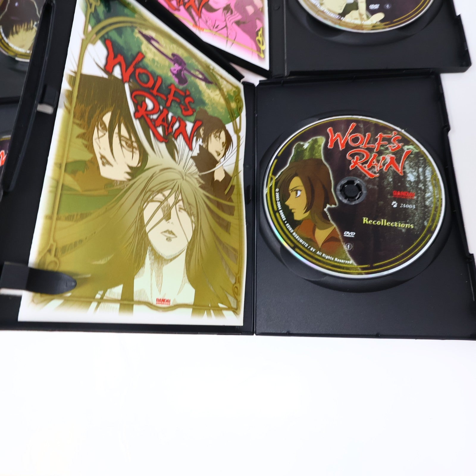 Wolf’s Rain Limited Edition Box Set DVD Anime Complete Series #1-7 Bandai NTSC