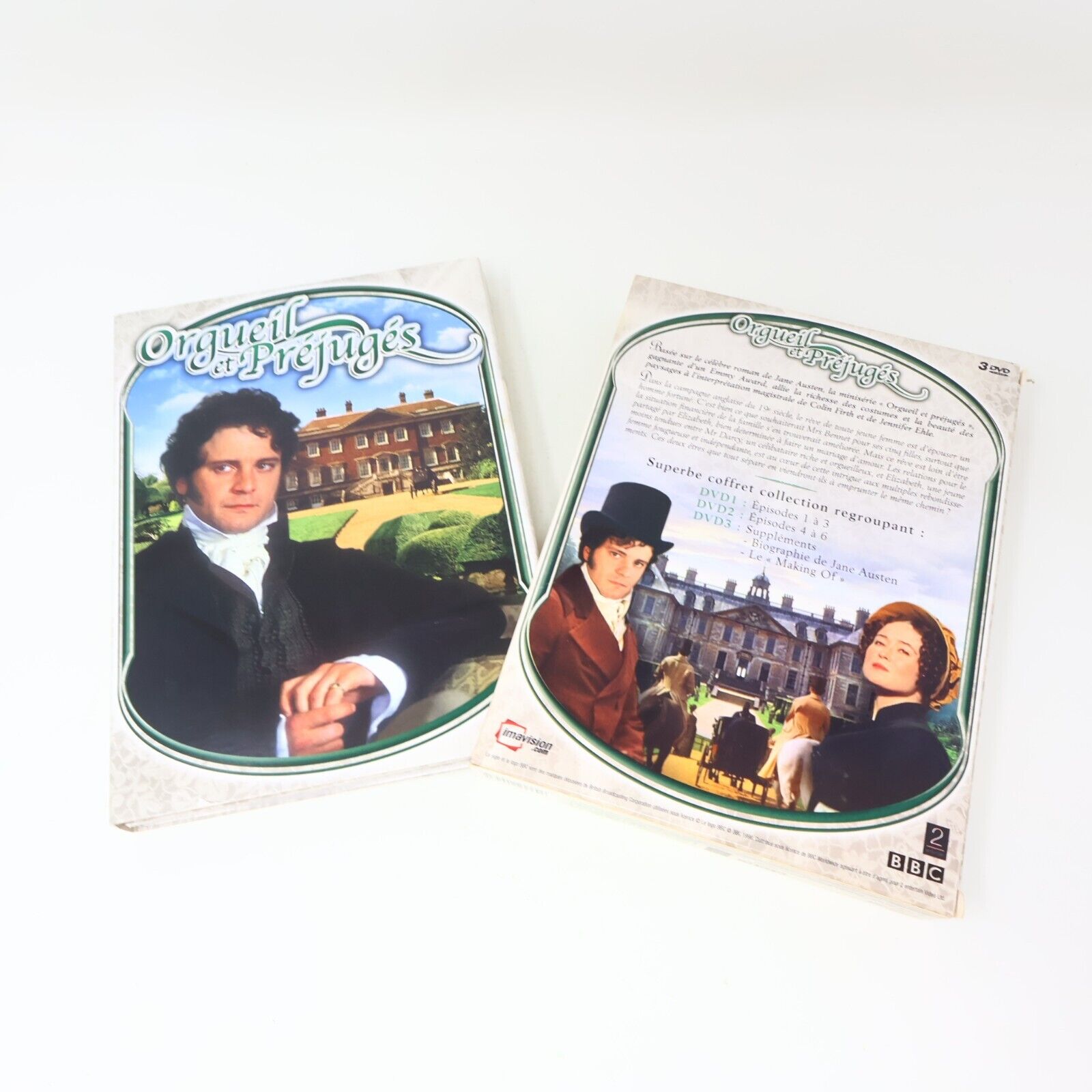 Orgueil et Préjugés Coffret DVD Français NTSC Testé Colin Firth Jennifer Ehle