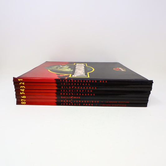 Lot 8 Livres Parc Jurassique #1-8 Jurassic Park Nublar Série Complète Français