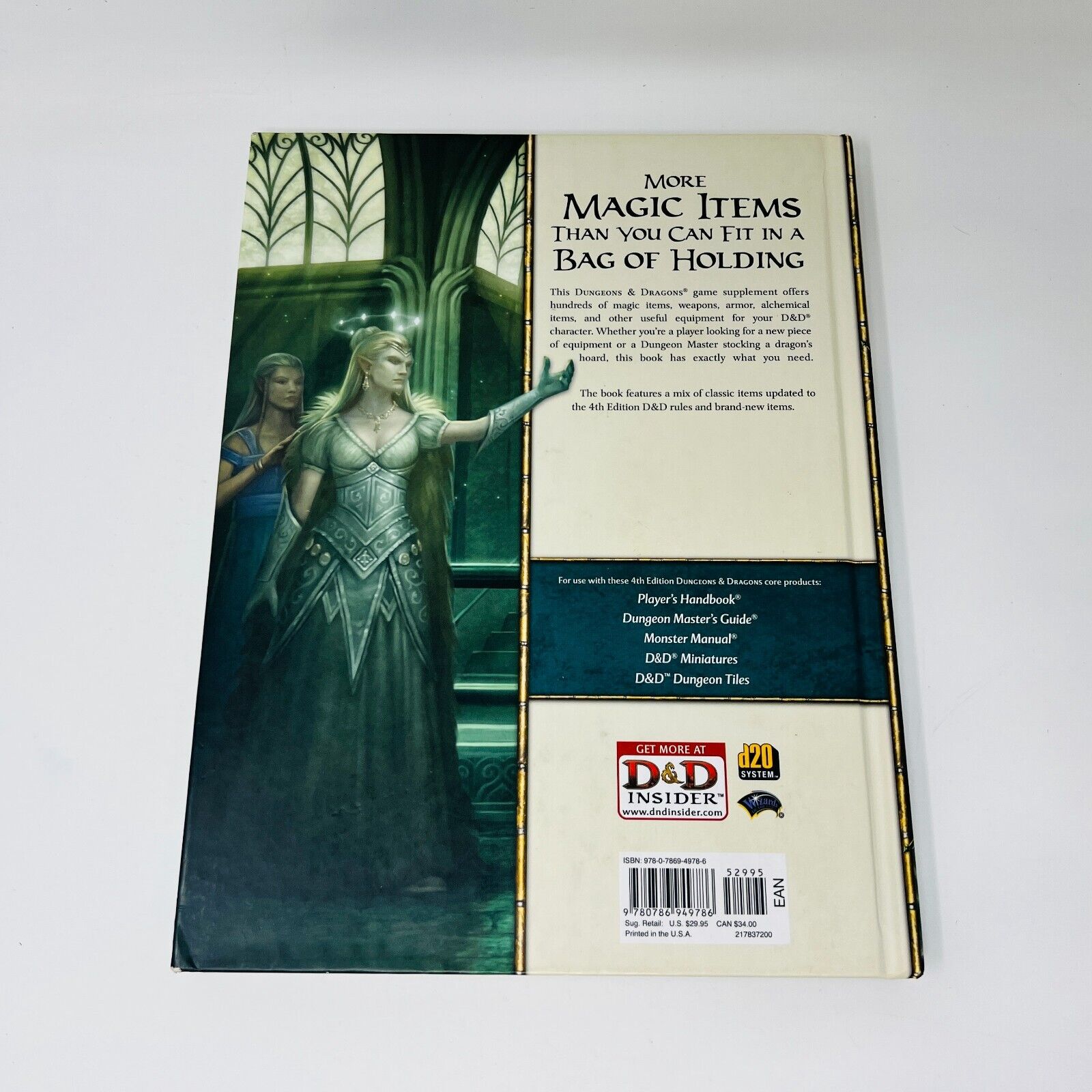 Adventurer's Vault Arms and Equipment for All Classes Dungeons & Dragons D&D 4th